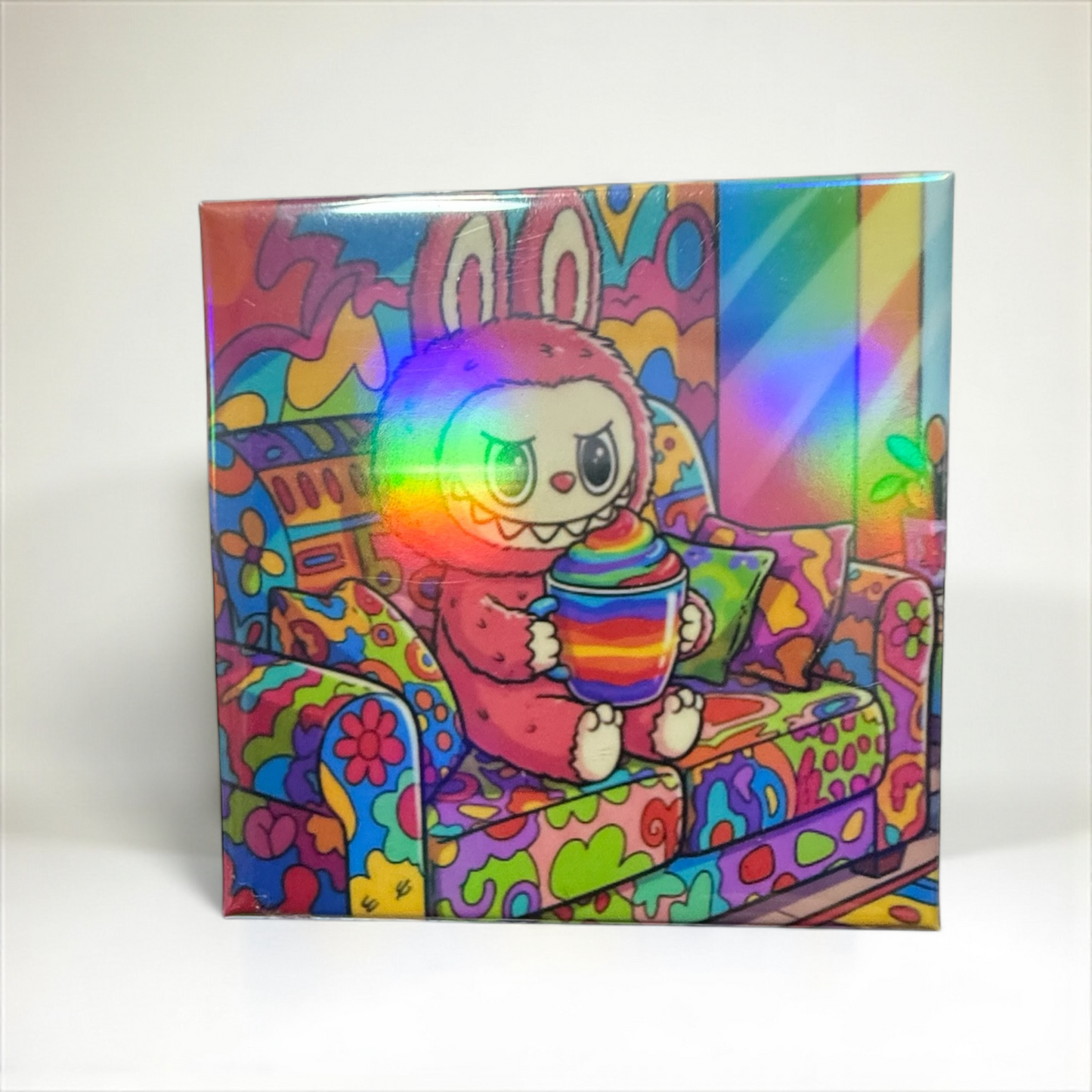 LABUBU Collection Square Magnets - Set OF 6
